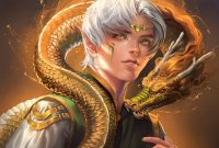 eyes-dragon-elf-scales-wallpaper-preview